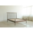 thumbnail image 2 of Pemberly Row Contemporary King Bed in Solid Black Walnut Wood, 2 of 3