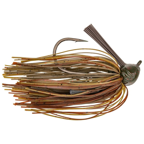 Strike King Premier Pro-Model Jig 3/8oz Rage Craw Green Pumpkin Bass Jig
