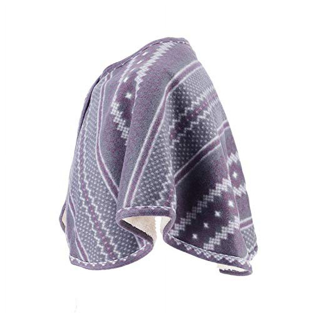 Warm Shawl, Warm Shoulder Shawl Cloak, 38 * 90CM Double Sided Shoulder Cloak Shoulder Heating Pad Neck Heating Pad Shoulder and Neck Warm Plush Cloak Shoulder Protective Shawl for