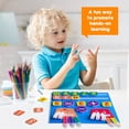 thumbnail image 3 of Learning Numbers Felt Board - Fun and Interactive Math Games for Toddlers with Counters, Manipulatives, and Educational Activities for Early Childhood Learning and Development!, 3 of 5