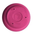 thumbnail image 6 of Bloem Saturn 10" Round Plastic Planter - Indoor/Outdoor, Snap-in Saucer & Drainage Holes, Fuchsia, 6 of 7