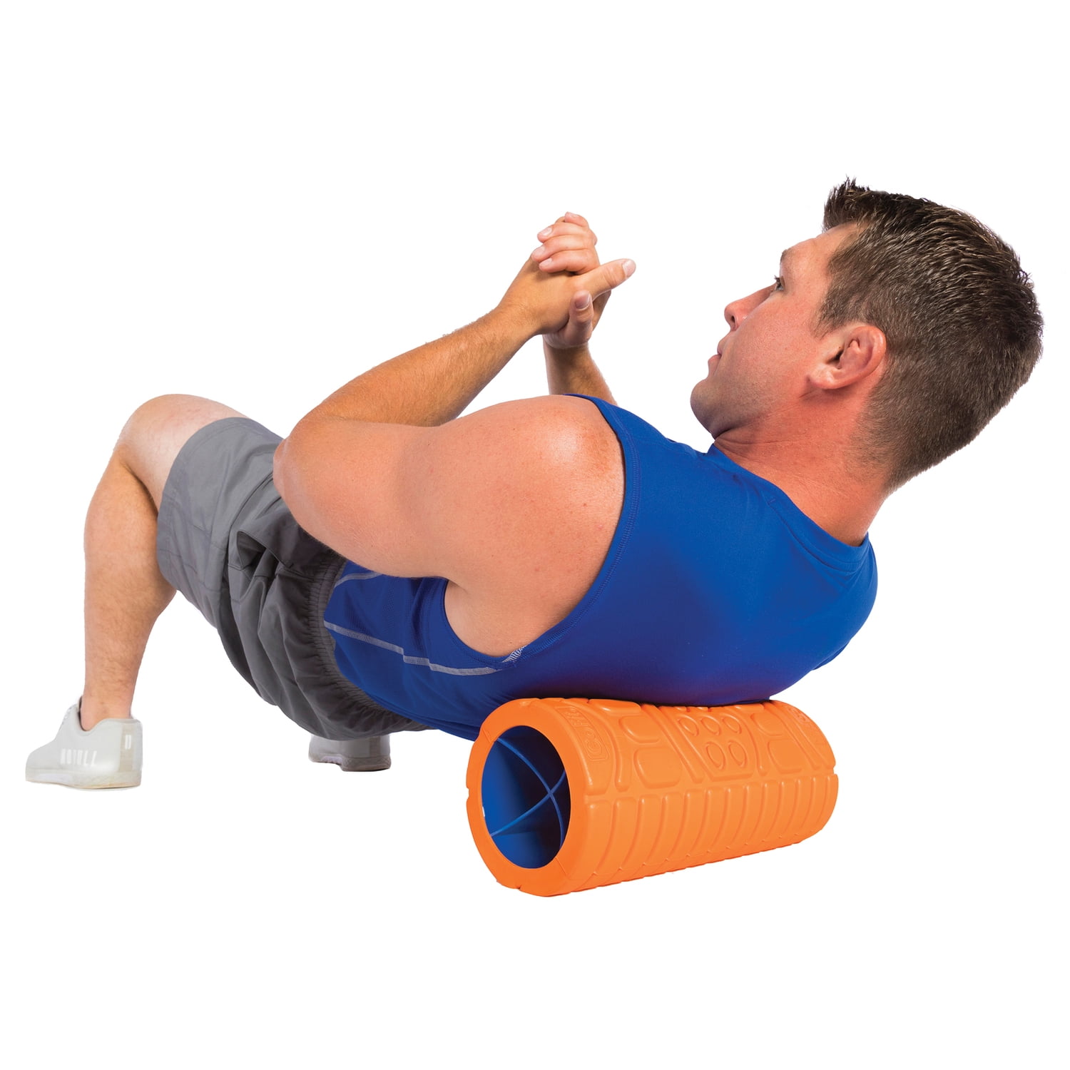 GoFit 13-In. Go Roller with UltraFin Core, Orange, GF-FR13-ORNG