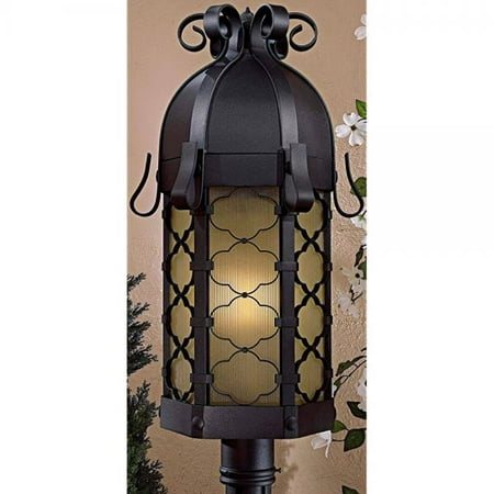 Black Energy Star Outdoor Post - Minka Lavery Outdoor Post Lantern 9246-66-PL Montalbo Energy Star Exterior Lighting Fixture, 26 Watts Fluorescent, Black