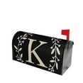 thumbnail image 3 of PHELIKA Classic Monogram Letter K Magnetic Mailbox Covers Standard Size 21"H x 18"W, 3 of 8
