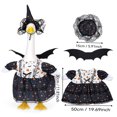 thumbnail image 4 of Halloween Porch Goose Outfit, Witch Costume Kit, Spooky Seasonal Outfit Accessories Suitable for 23 Inch Large Porch Goose Statue, 4 of 6