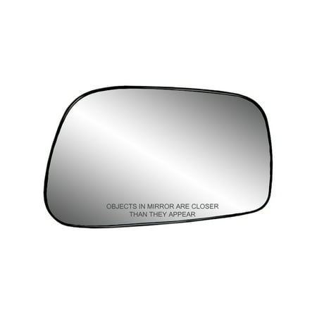 New Aftermarket Premium Outside Mirror Glass Right w/o Heat encased in Backing 8790801080 fits 2003-2008 Toyota Corolla