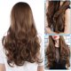 thumbnail image 4 of Pelucas de Pelo Largo YLSHRF Moda Cosplay Mujer, 4 of 8