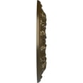 thumbnail image 4 of Ekena Millwork 13"OD x 1 3/8"P Whitman Ceiling Medallion (For Canopies up to 3 3/4"), Hand-Painted Brass, 4 of 5