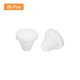 thumbnail image 3 of Uxcell 26Pcs Tapón de agujero de silicona, blanco, adecuado para tubos de botella de diámetro interno de 7-8mm, 3 of 6