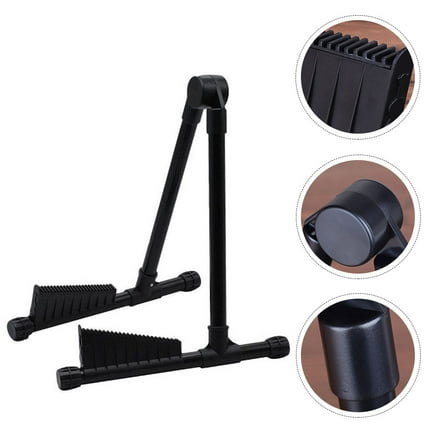 FRCOLOR Adjustable Guitar Stand Folding Frame Stand for Electric Guitar Bass Violin