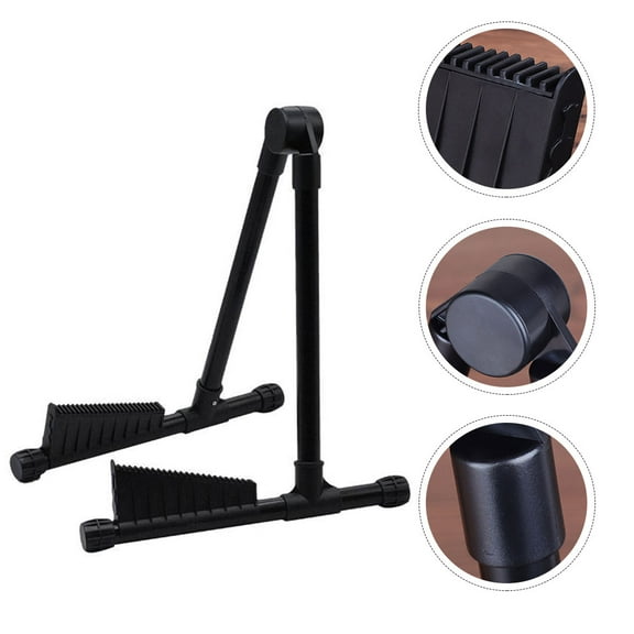 FRCOLOR Adjustable Guitar Stand Folding Frame Stand for Electric Guitar Bass Violin