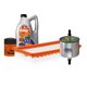thumbnail image 1 of Kit De Aceite Mineral 5W30 Kit De Afinación Sin Bujías Compatible con Ford Bronco Ii V6 2.9L DE 1986 A 1987, 1 of 3