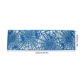 thumbnail image 3 of Nappe Rectangulaire Forme Ajourée Chemin de Table pour Décoration de Mariage Maison Bleu Clair, 3 of 5