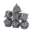 thumbnail image 1 of Dados De Juego De Mesa De Metal, Juego De Dados De Metal Poliédrico De 7 Piezas Desplazamiento Equilibrado Exquisito De Larga Duración Para Juegos De Rol ANGGREK  Otros, 1 of 8