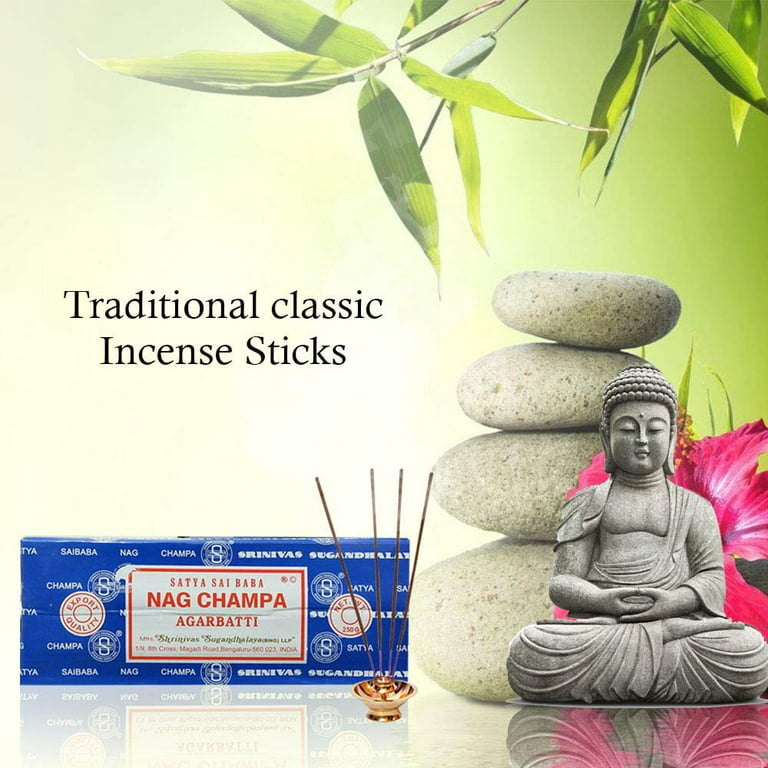 Nag Champa, Original Satya Sai Baba, Stick, Incense, 250 gr. - Heaven &  Nature Store