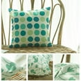 thumbnail image 3 of Funda de almohada de poliéster con estampado de hojas de plantas, impermeable, de doble cara, 2 uds., sin núcleo, 3 of 5
