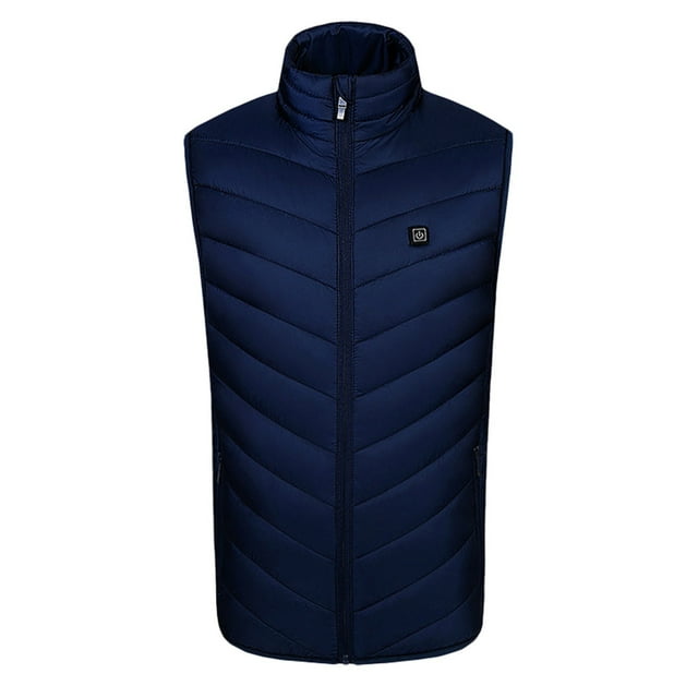 Hearth & Gear 9 Area Heating Vest Unisex Outdoor Warm Clothing Heated For Riding Skiing Fishing USB Plug In Heated Vests Hand Heating Pads under Desk Exercise under The Desk Bike Pedal Happy Heat