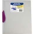 thumbnail image 4 of (5 pack) C Line Products Inc 32800 8-1/2" X 11" Clear Report Cover With Clip Assorted Color, 4 of 6