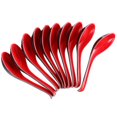 thumbnail image 2 of LEEYNEER Liukekj 10 Pcs Cuillères à Soupe en Plastique Cuillères de Service pour la Maison Cuillères Polyvalentes, 2 of 10