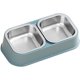 thumbnail image 3 of Cuencos para perros y gatos JAMW cuenco inclinado para comida y agua soporte elevado para cachorros de gatos, 3 of 5