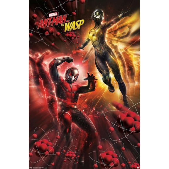 Marvel Cinematic Universe - Ant-Man and the Wasp - Subatomic Wall Poster, 14.725" x 22.375"