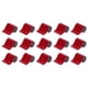 thumbnail image 1 of Uxcell 7200 PCS Espejos de Vidrio Azulejos de Bola de Disco Autoadhesivos Espejo Rojo Vino Mosaico de Azulejos 5 x 5mm, 15 Hojas, 1 of 7