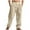 Mens Clothing Khaki, variant on Mens Sweat Pants, Men's Linen Cotton Casual Pants Elastic Waist Drawstring Lightweight Pants Loose Fit Summer Beach Yoga Trousers S-3XL
