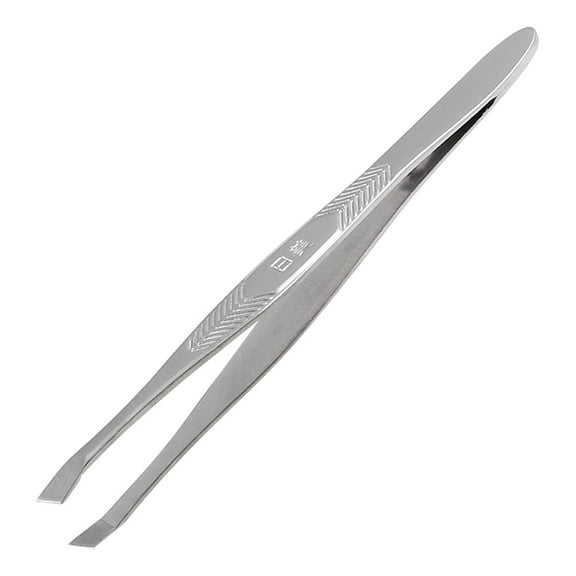 Handy Eyebrow Tweezers Hair Trimmer Shaper Slant Tip
