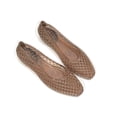 thumbnail image 7 of Bmawag Jelly Flat Sandals for Women Lightweight Round Toe Slip-On Hollow Breathable Jelly Mesh Flats Pink 10, 7 of 7