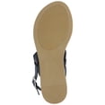thumbnail image 6 of Journee Womens Wide Width Lavine Multi Strap Flat Sandals, 6 of 11