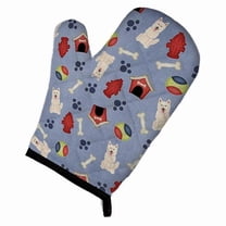 Carolines Treasures BB2658OVMT Dog House Collection White German Shepherd Oven Mitt Large multicolor