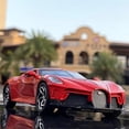 thumbnail image 5 of Coche fundido a presión Bugatti La Voiture Noire a escala 1:32 con sonido y L, 5 of 5