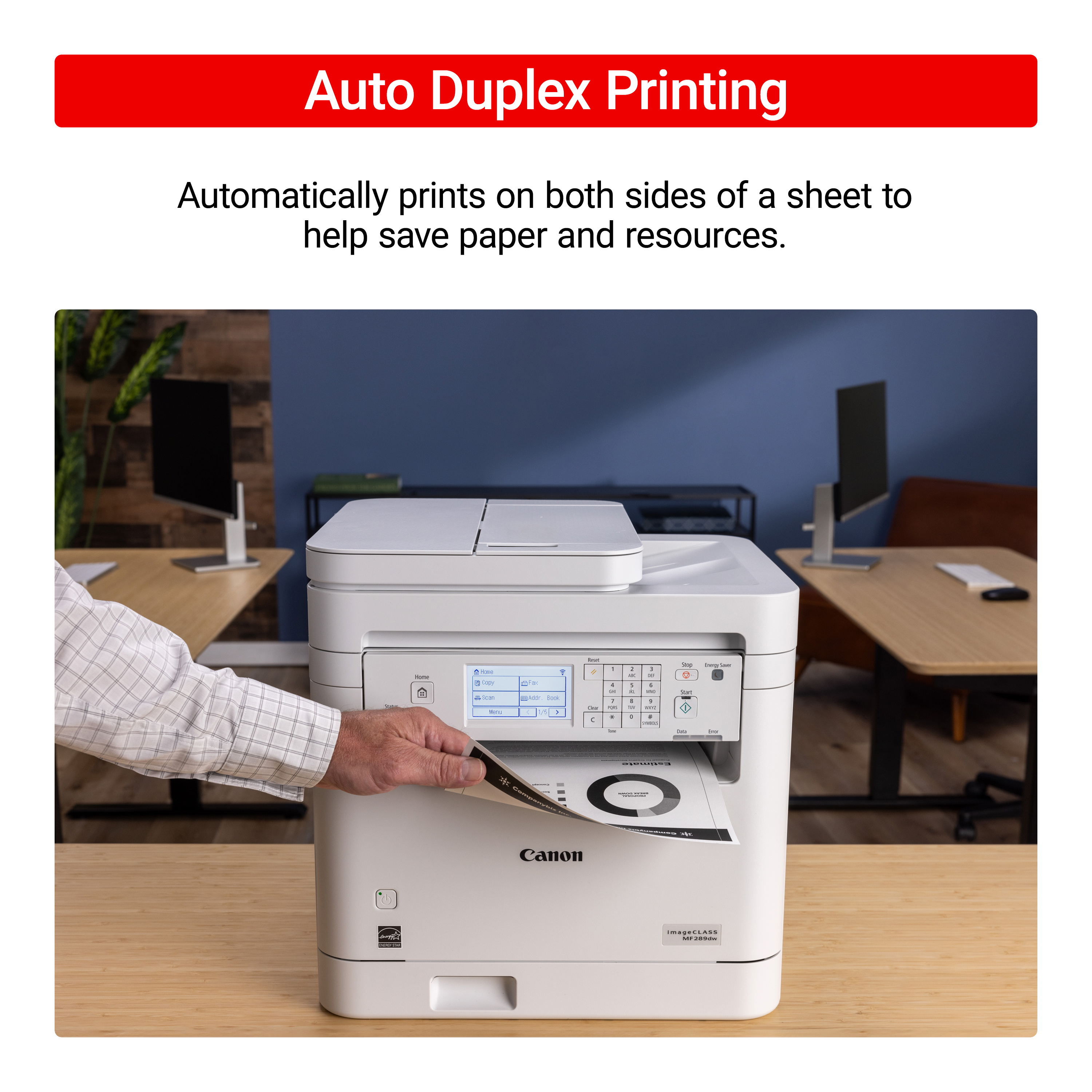 Canon ImageCLASS MF289dw Wireless All-in-One Laser Printer photo 7