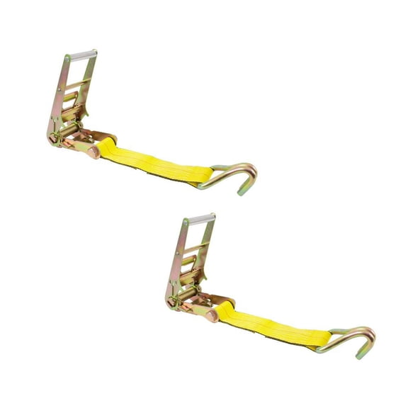 (2 Pack) 3" Ratchet with Wire Hook Only, 5000 lbs WLL