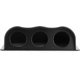 thumbnail image 5 of Triple Dash Pod,ABS 2in Triple Dash Gauge Pod 3 Dashboard Hole Meter Mount Bracket Universal Auto Accessory (Black), 5 of 5