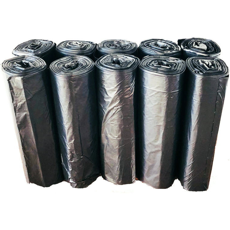 Reli. SuperValue 13 Gallon Trash Bags | 1000 Count Bulk | Tall Kitchen |  Can Liners | Black Multi-Use Garbage Bags