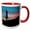 Red/White, variant on 3drose, Arizona, Organ Pipe Cactus. Saguaro Cactus, Bates Mountains, Sunset, 11oz Mug