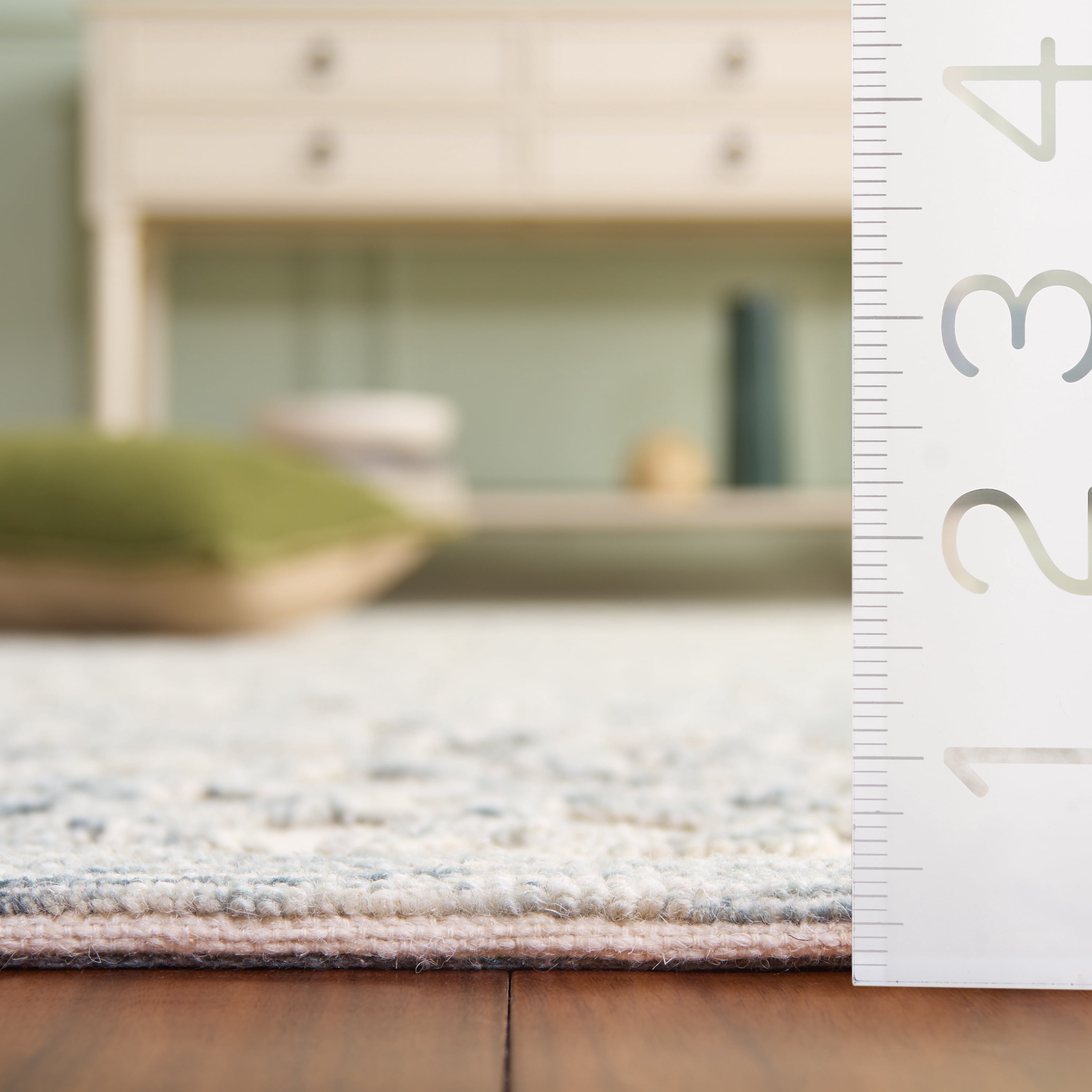 SAFAVIEH Trace Bryan Geometric Runner Rug, Charcoal/Ivory, 2'3" x 6'