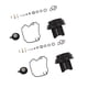 thumbnail image 4 of Motorcycle Carburetor Repair Kit Diaphragm Plunger Rebuild Set Replacement for XTZ750 Super Tenere 1989-1997, 4 of 9