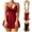 White, variant on Women's Mesh See Through V-neck Short Dress with Suspender Straps Solid Color Jumpsuit Pajamas Home Wear White XL(XL)