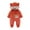 Red, variant on Fleece Jumpsuit Baby Girls Winter Clothes Infant Thick Plush Cute Footed Rompers Hoodies Newborn Long Sleeve Snowsuit, Red, 3 Months