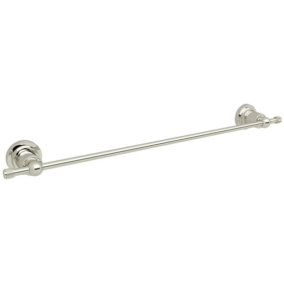 Rohl A1484iw Campo 18" Towel Bar - Nickel