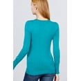 thumbnail image 4 of V-neck Sweater W/rivet Button, 4 of 5