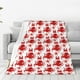 thumbnail image 1 of Balery Octopus Manta de Felpa Suave y Acogedora – Cobija de Franela Aterciopelada para Cama, Lavable y Cálida para Sofá, Mascotas, Transpirable-60"x50", 1 of 7