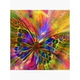 thumbnail image 7 of Ryan; Abstract Butterfly Design Pillow Cover 45x45cm – Artistic Pastel Wings for Minimalist Spring Home Accent, 7 of 7