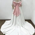 thumbnail image 6 of lanema Wedding Dress Bowknot Detachable Waist Ornament Bowknot for Stage Show Elegant, 6 of 20