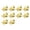 Gold, variant on 3D Star Lapel Pins Bulk Award Recognition Badges, Silver Zinc Alloy Honor Brooch Pins, Medium 20mm, 16 Pack