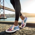 thumbnail image 5 of Whosucclay Pixel Christmas Cat Women's Slip-on Sneakers,Running and Fitness Shoes,Breathable Mesh Sneakers Footwear Easy to Clean Non-Slip EVA Sold Travel Shoes, 5 of 6