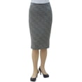 thumbnail image 4 of Women's Tapered Boucle Knit Pencil Skirt, 4 of 4