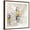 Brown Frame, variant on Art.com Queen Bee I Stretched Canvas Print Wall Art by Eva Watts, 16" x 16"